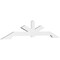 Ekena Millwork Vanguard Architectural Grade PVC Gable Bracket, 84"W x 17 1/2"H x 2"D x 4"F, 5/12 Pitch GBP084X18X0204VAN00 - alternate 1